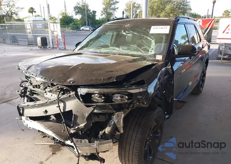 2020 Ford Explorer St из США, поврежденный, VIN 1FM5K8GC3LGA88354